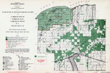 Ontonagon County - West, Michigan State Atlas 1955